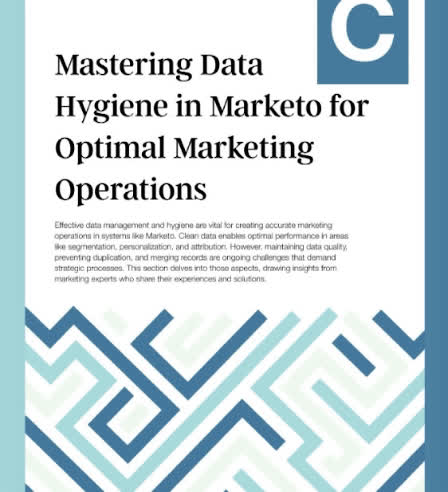 Report spread on data hygiene in Marketo